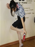 自由摄影 No.004 质感的制服搭配长筒0D长筒丝(52)
